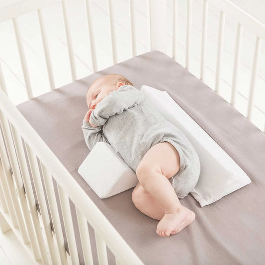 Baby Side Sleeping Pillow – Anti-Roll, Head Support & Waist Protection Cushion