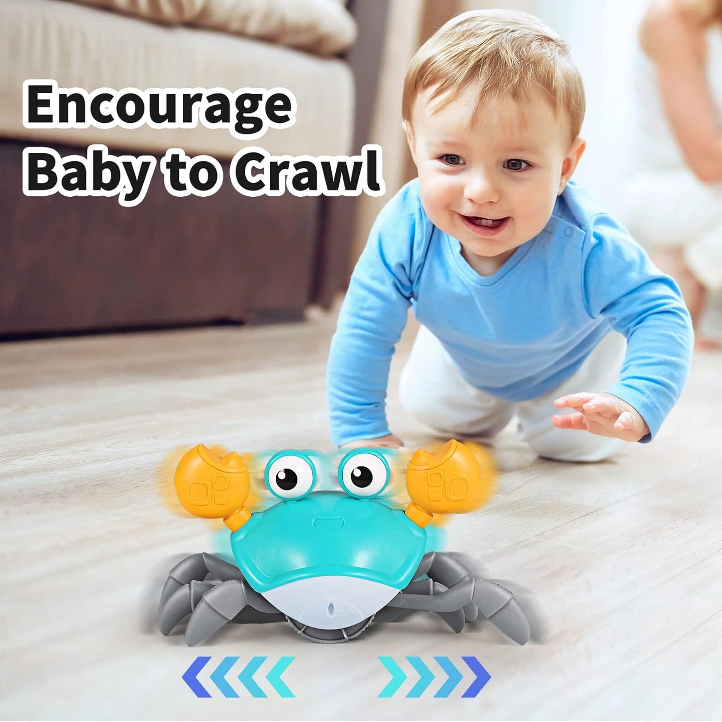 Baby Tummy Time Crab – Crawling Development Toy