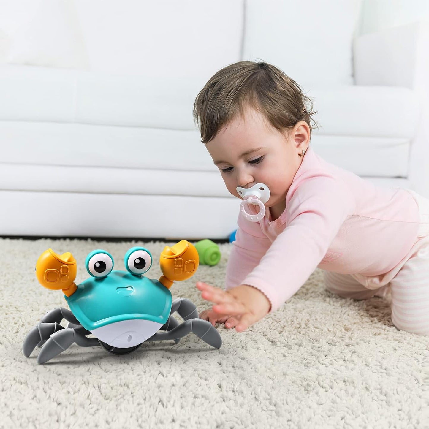 Baby Tummy Time Crab – Crawling Development Toy