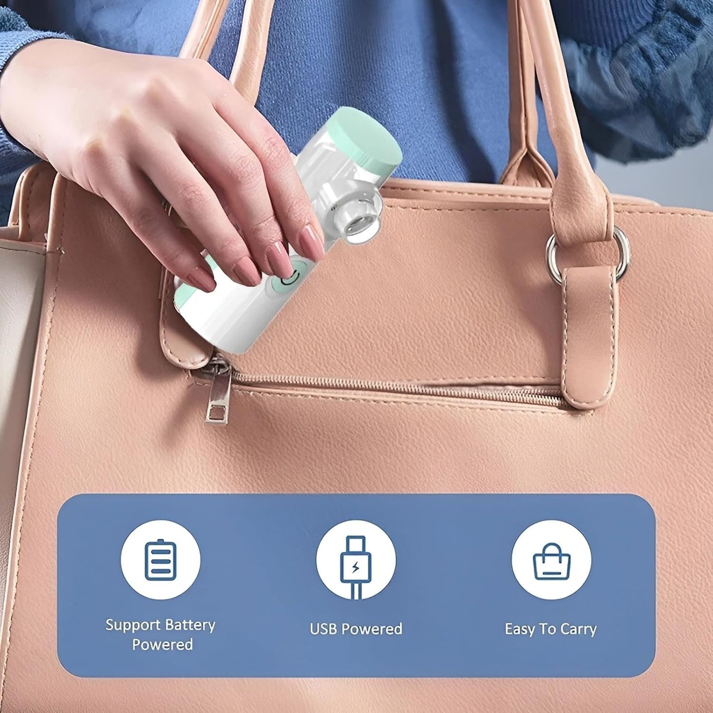Portable Baby Nebulizer – Quiet & Effective Breathing Relief