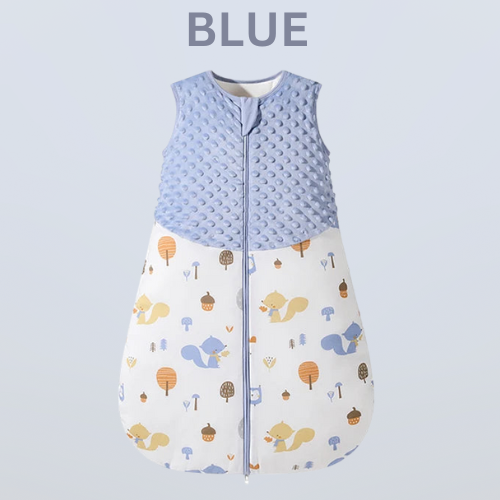 Anti-Kick Pure Cotton Baby Sleeping Bag Vest – Comfort and Security for Children