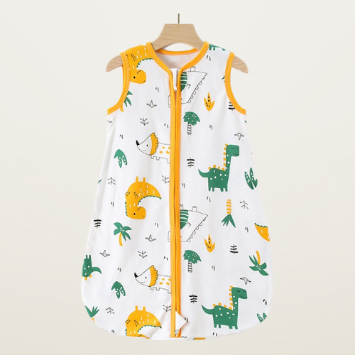 baby sleeping vest Yellow Pattern