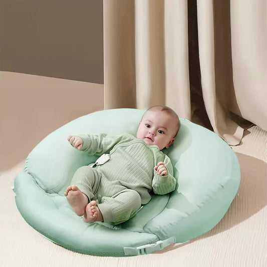 Ergonomic Baby Nursing Pillow – Angled Feeding Cushion with Anti-Reflux Support