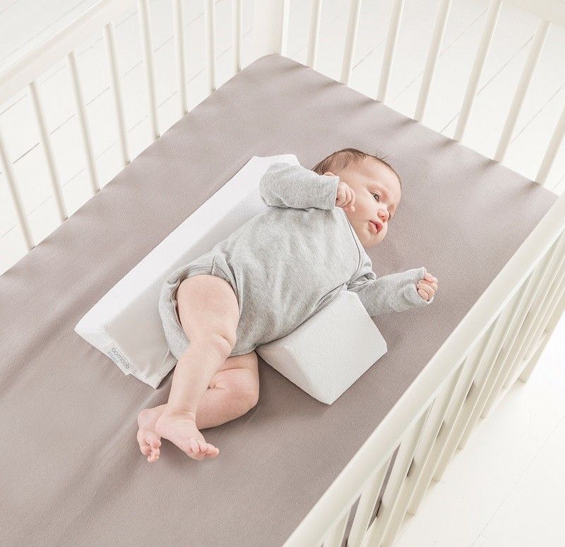 Baby Side Sleeping Pillow – Anti-Roll, Head Support & Waist Protection Cushion