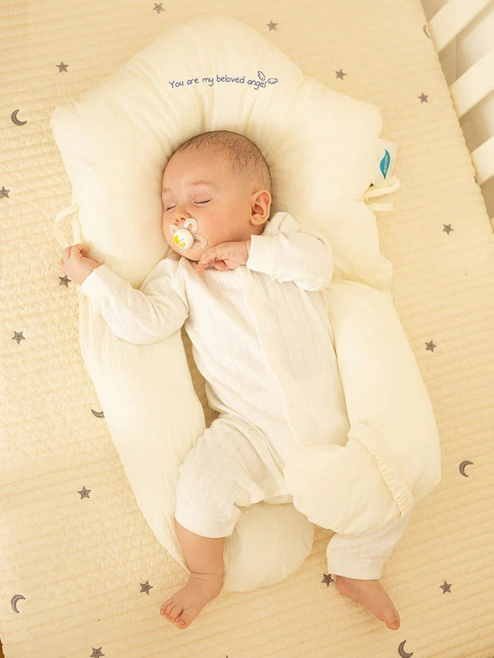 Baby Head Shaping Pillow – Breathable & Supportive Anti-Flat Head Cushion
