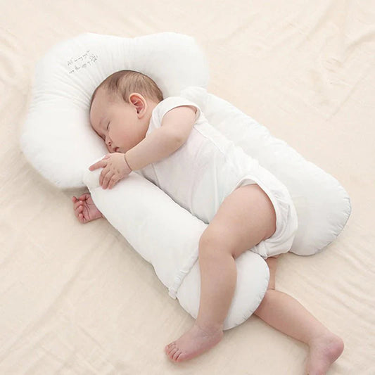 Baby Head Shaping Pillow – Breathable & Supportive Anti-Flat Head Cushion